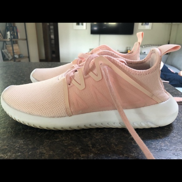 adidas tubular light pink